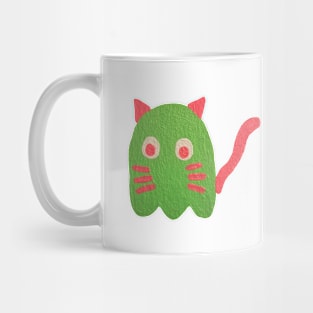 Boo ghost cat halloween Mug